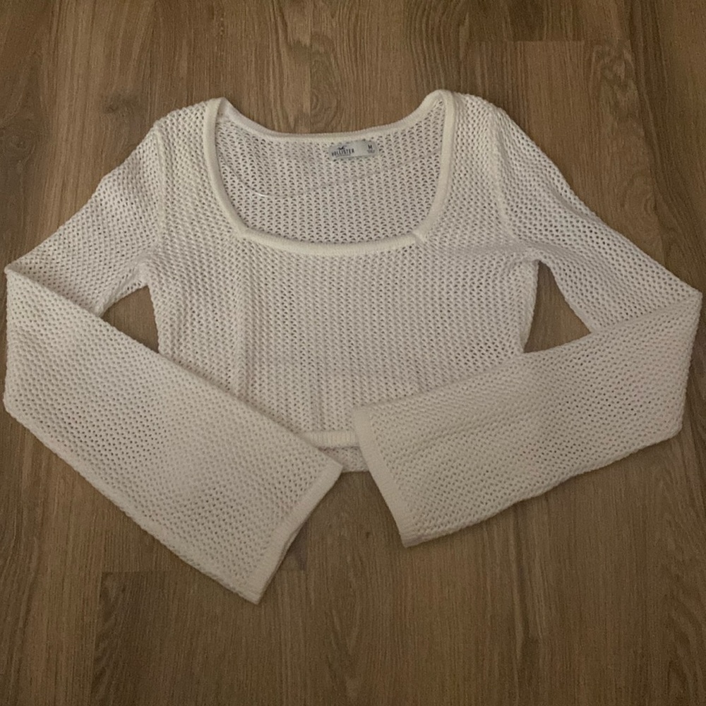 Hollister Long Sleeve Knit Top